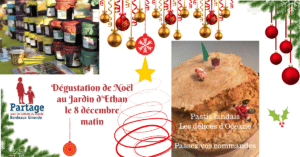 Jardin d'Ethan - dégustation de Noël