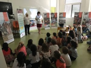 Exposition photos Cantines du monde de Partage à m'école Bouscat